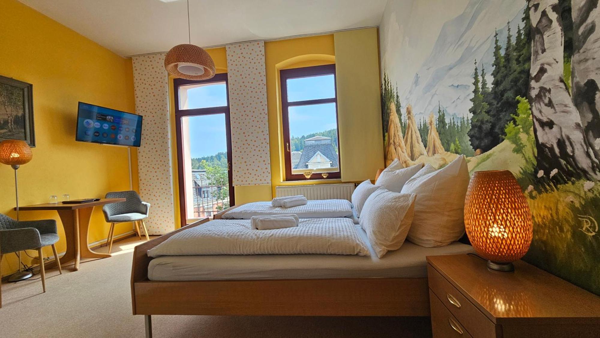Pension Weisse Rose, Parkplatz, Fruehstueck, Wlan, Zentral บัดเอลสเตอร์ ภายนอก รูปภาพ